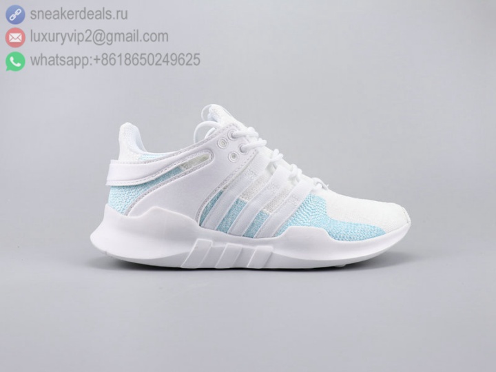 ADIDAS EQT SUPPORT ADV CK PARLEY WHITE BLUE UNISEX RUNNING SHOES